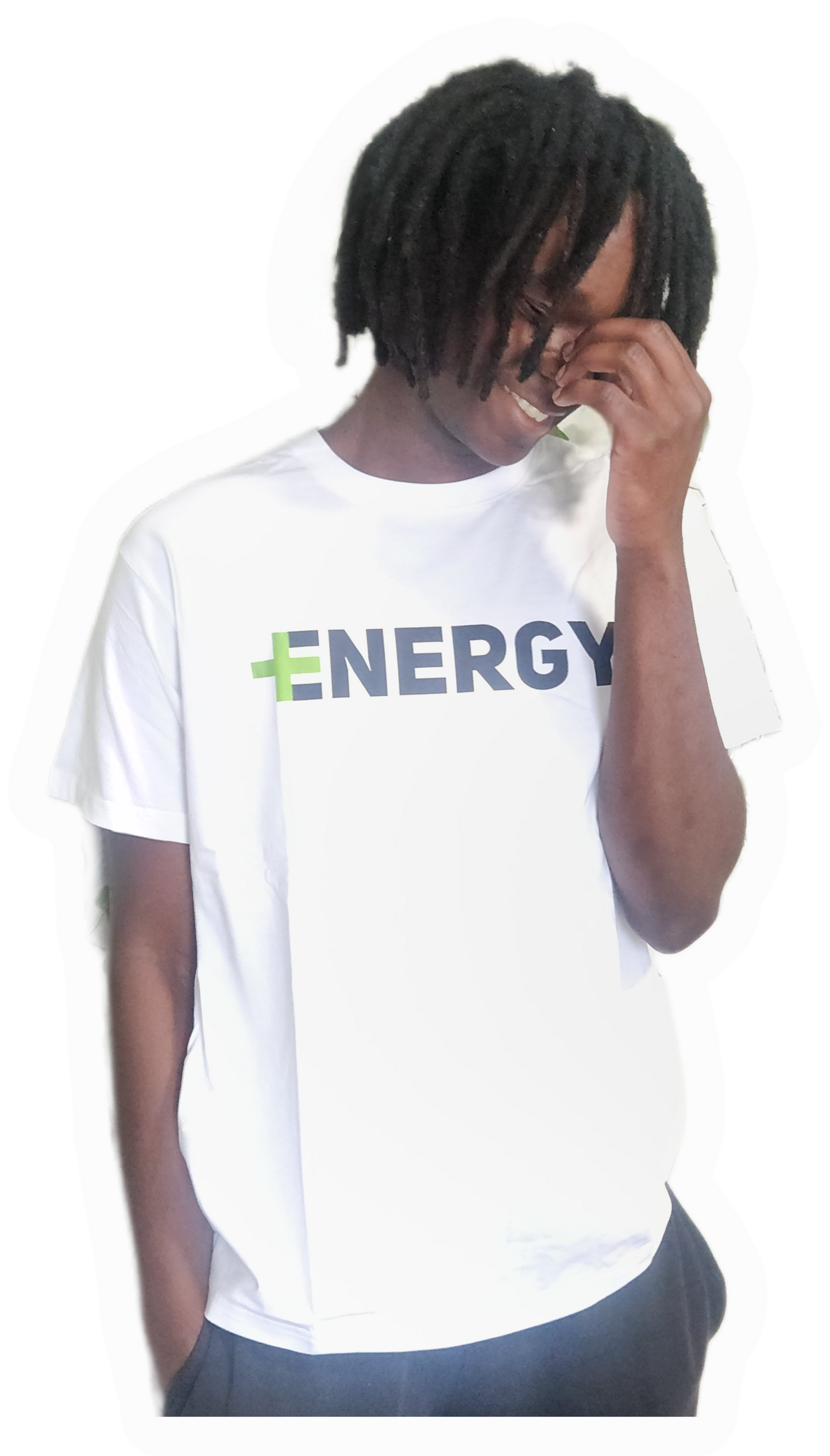 White Positive Energy T-shirt