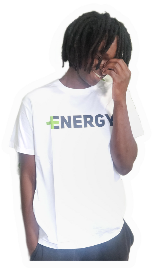 White Positive Energy T-shirt
